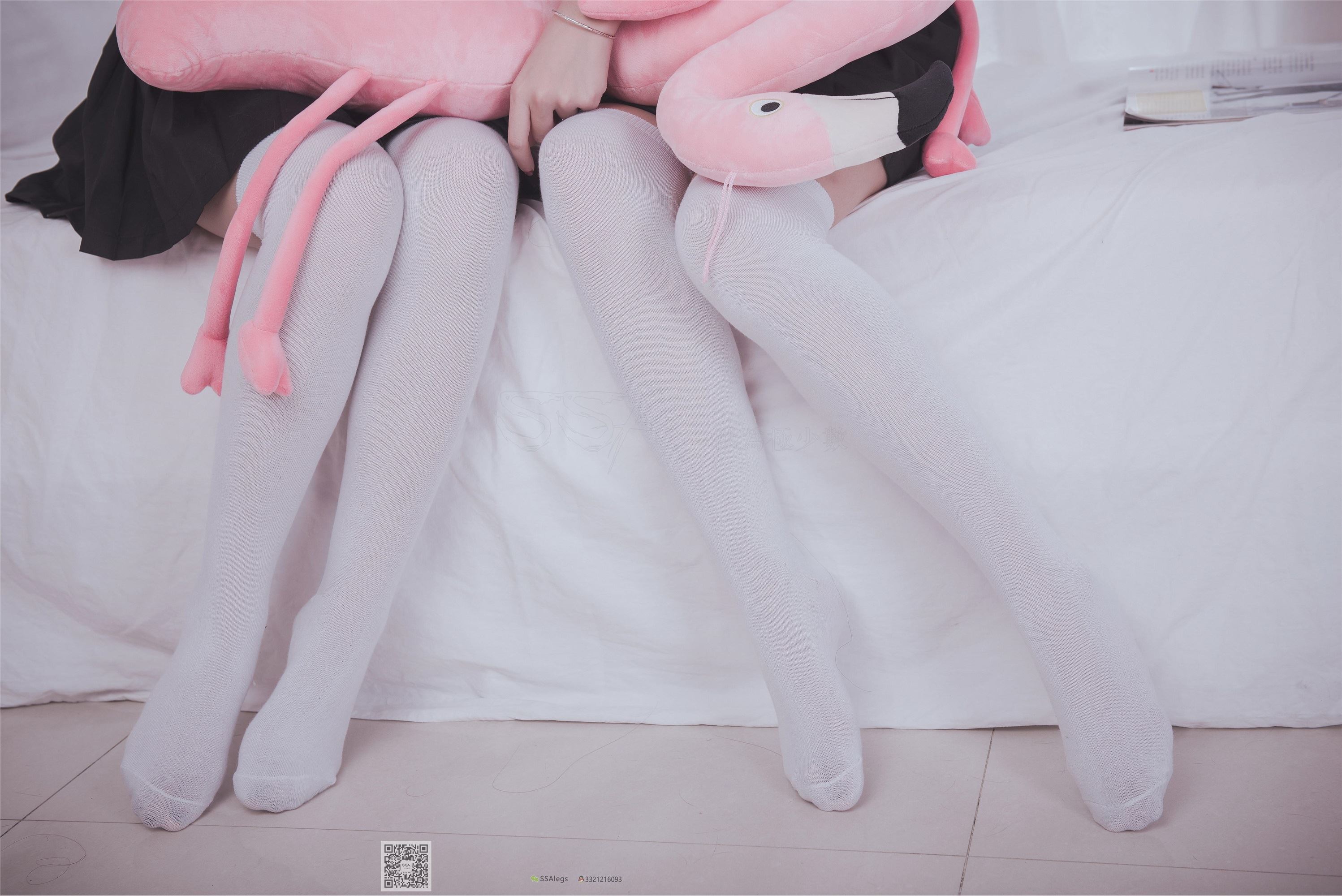 SSA丝社 NO.028 青青姐妹 姐妹花的JK情